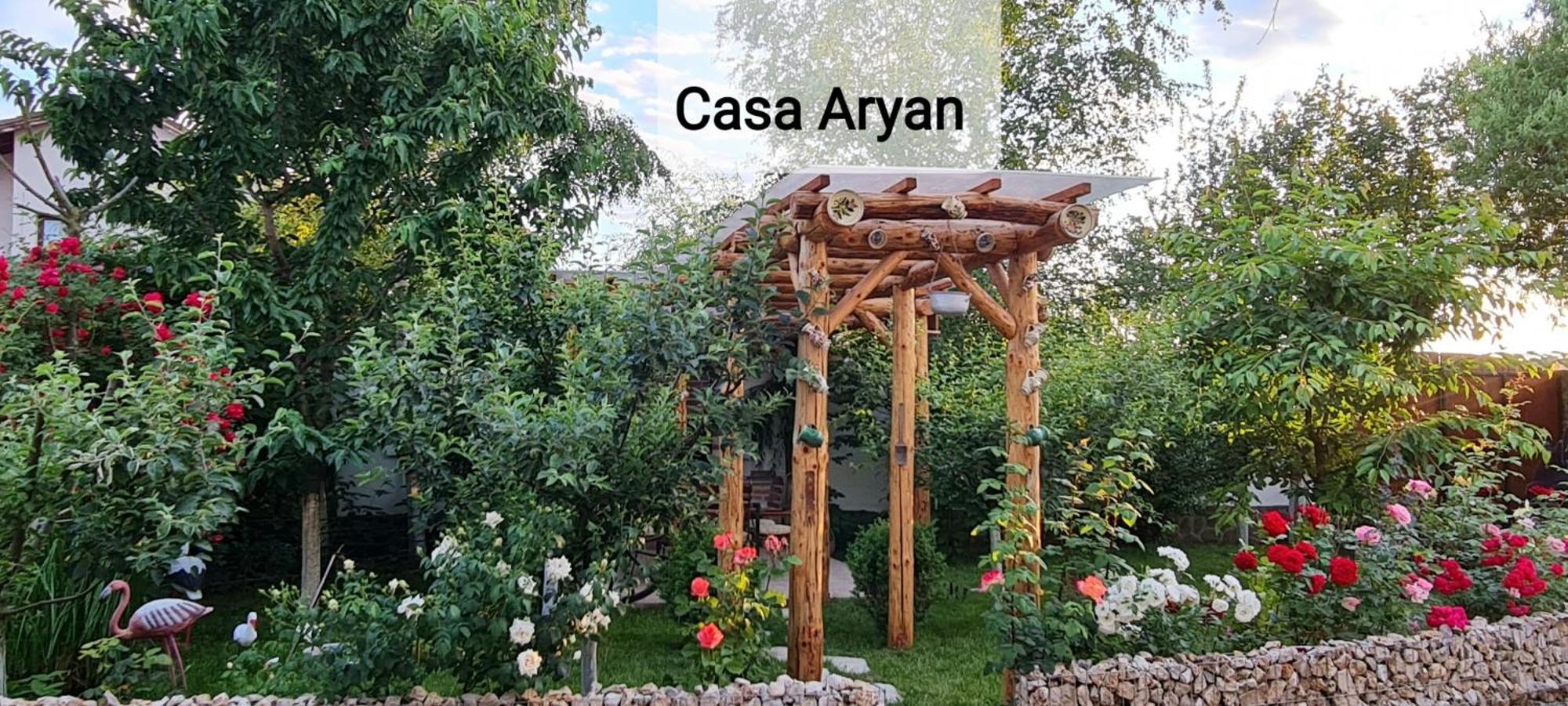 Casa Aryan Apartment Sanpetru Bagian luar foto